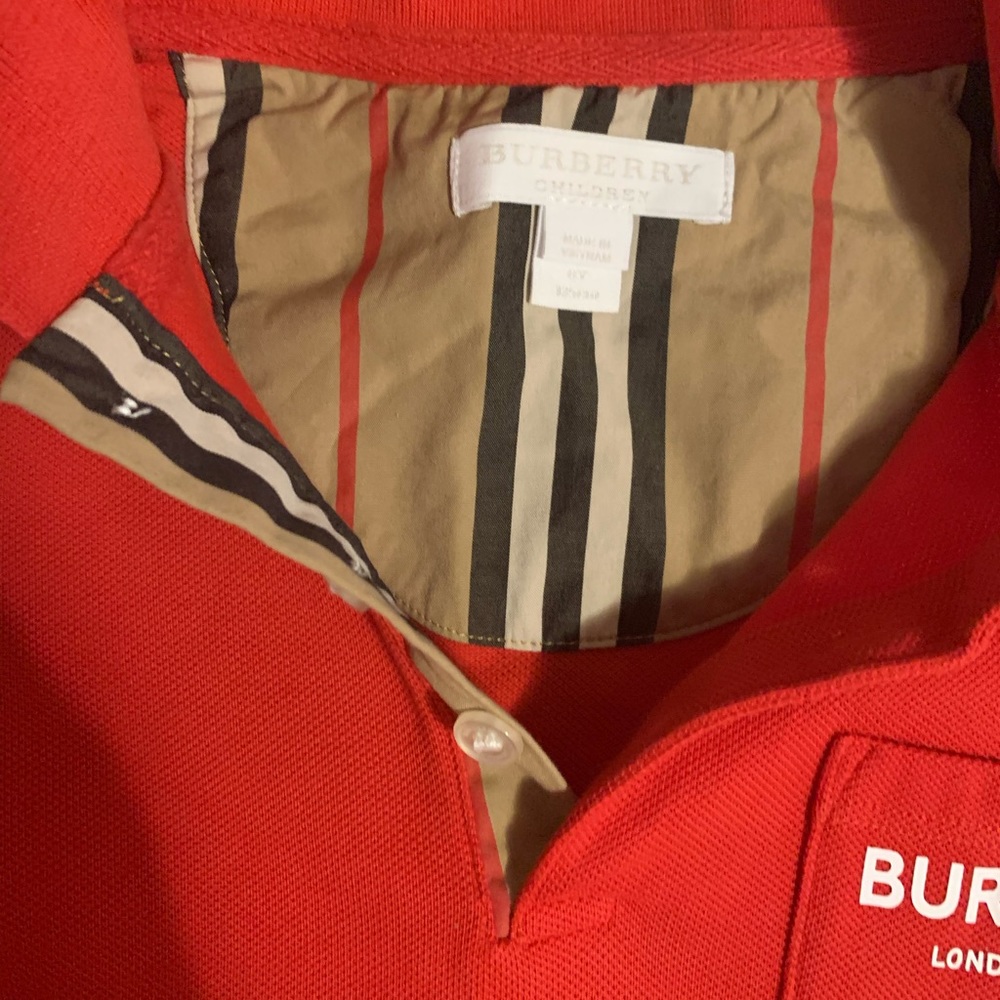 Burberry polo